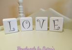 LOVE Blocks Shelf Sitter