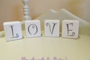 LOVE Blocks Shelf Sitter