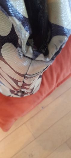 Orla Kiely Chocolate Brown and Cream Shoulder Bag