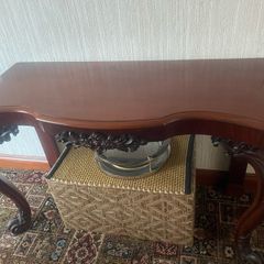 Mahogany hall table