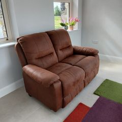 Sofa 2 seater and 1 seater recliner