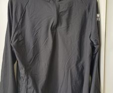 Womens gym and coffee top black