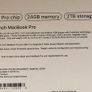 Macbook M5 Pro - 24Gb - 2Tb SSD Image 3