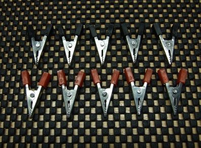 Crocodile clips (Pack of 10)