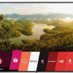 As new 60" LG ultra High Def Smart TV