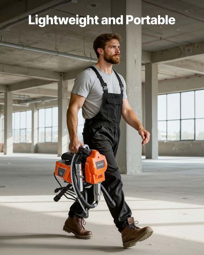 1500W Airless Paint Sprayer - 3300 PSI