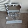 LED Hollywood Vanity Makeup Mirror: 3 Light Modes, 10x Magnifier, touch control, USB - White (New) Image 6