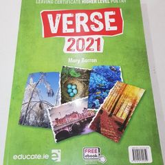 Verse 2021 Leaving Certificate Higher Level Poetry School Book