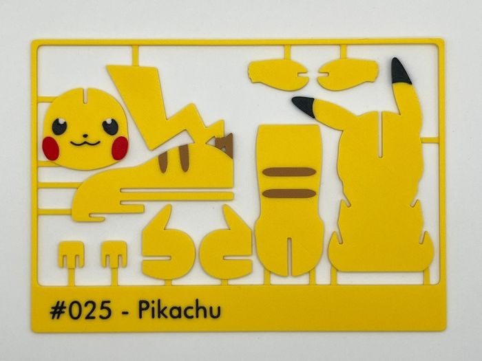 Pikachu 3D Assembly Kit Decorative Model