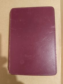 Amazon Kindle in beautiful leather Case with light, includes Kindle's User Guide 3rd Edition