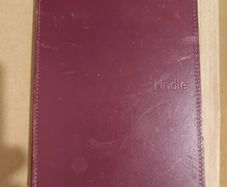 Amazon Kindle in beautiful leather Case with light, includes Kindle's User Guide 3rd Edition