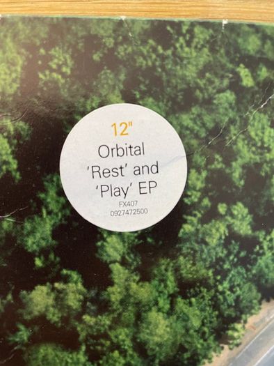 Orbital - Rest & Play ( Frenetic & Chime Live Style Remix) - 12" Vinyl EP - 2002 FFRR Recordings