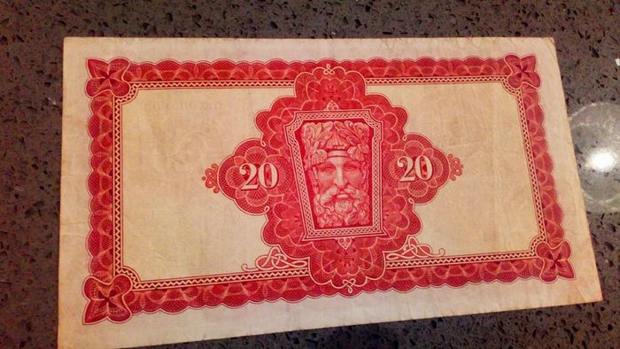1946 Lady Lavery Twenty Pound Note