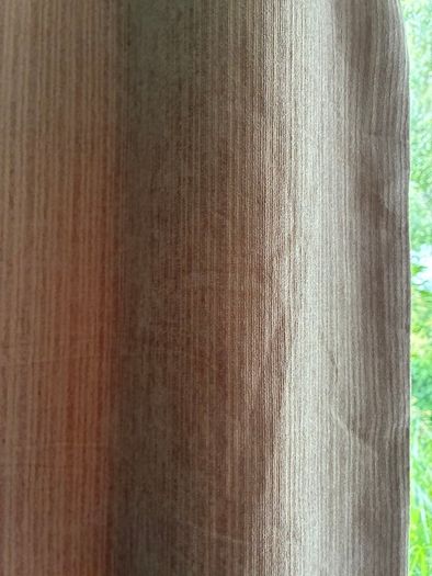 Brown long Curtains