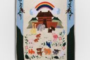 baby quilt (Noahs Ark)