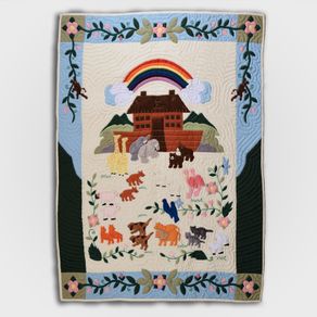 baby quilt (Noahs Ark)