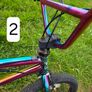 Two Bmx Type Stunt Bike Image 10