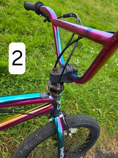 Two Bmx Type Stunt Bike