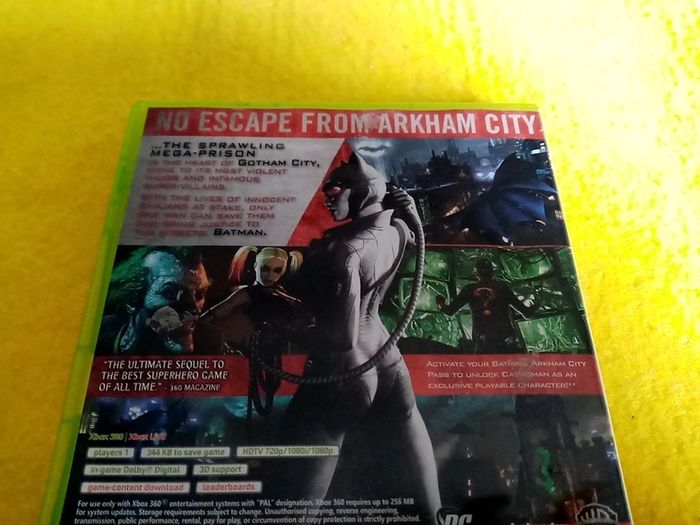 Batman Arkham City Xbox 360 games Original
