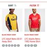 Liverpool Adult Retro 00-01 Away Shirt 2XL XXL XXLarge Image 4