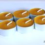 BULK 100 Tealights... Beeswax candles Image 3