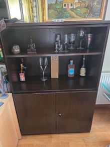 mahogany filing cabinet