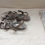 Ecco Sandals 41(8) Bronze/Silver Metallic Worn Once Image 5