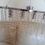 Crystal Chandelier Ceiling Lights 4 bulbs chrome color kayak shape ceiling lamp Image 5