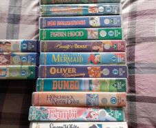 Disney Classics VHS Tapes