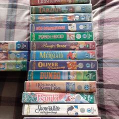 Disney Classics VHS Tapes