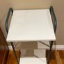 Hair or beauty trolley Solid wood three shed in wheels Image 3