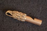 Eagle head whistle/ brass