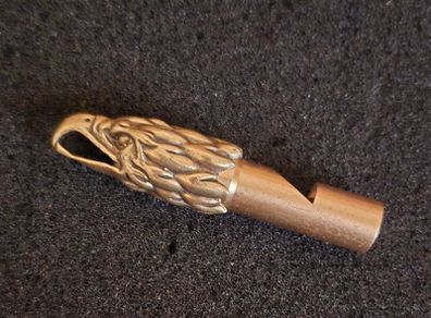 Eagle head whistle/ brass