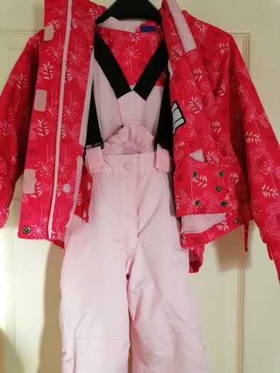 girl's winter jacket and trousers 4-6 yrs