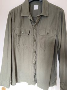 Mens Overshirt ,size XL, green color.