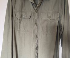 Mens Overshirt ,size XL, green color.