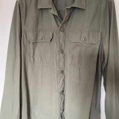 Mens Overshirt ,size XL, green color.