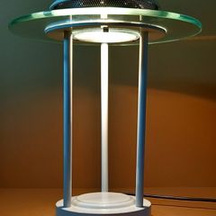 Iconic Robert Sunman Saturn lamp 1980s