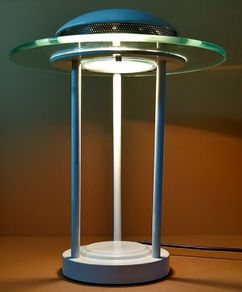 Iconic Robert Sunman Saturn lamp 1980s