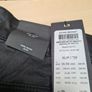 womens VERO MODA mid rise slim jeans pants trousers stretchy smooth black coated petite Size W 28 inch Image 5