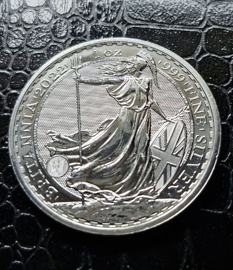 1 oz Silver Britannia 2022 .999 Coin