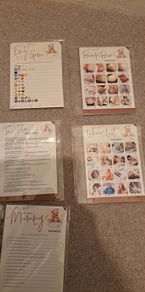 baby shower games and decorations