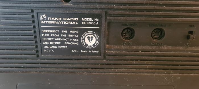 Bush Ghetto Blaster