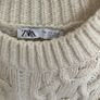zara cream jumper Image 3