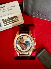 Zenith El Primero Chronomaster  Rolling Stones Limited Edition of 100 Worldwide 18.2041.4061/77.C494