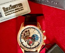Zenith El Primero Chronomaster  Rolling Stones Limited Edition of 100 Worldwide 18.2041.4061/77.C494