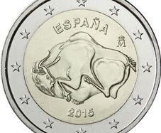 Spain 2 Euro Commemorative Coin 2015 - Caves of Altamira. Uncirculated.