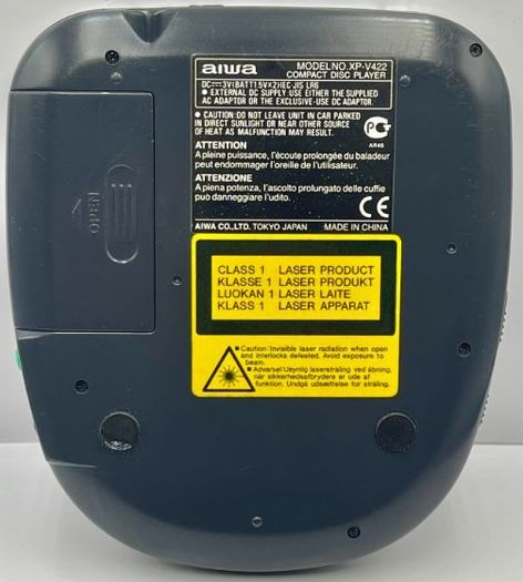 From 2002  Aiwa - XP-V422 / Portable CD player, working good.