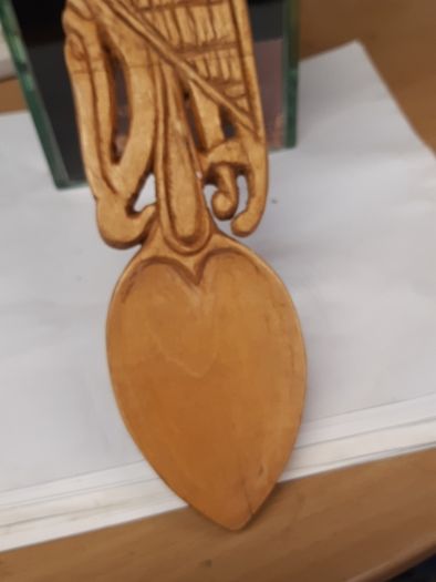 Carved spoon