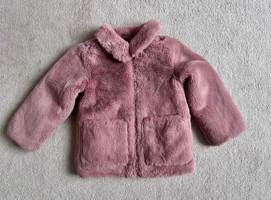 Price drop! Like New Girls Lovely Soft Winter Coat H&M 4-6yrs